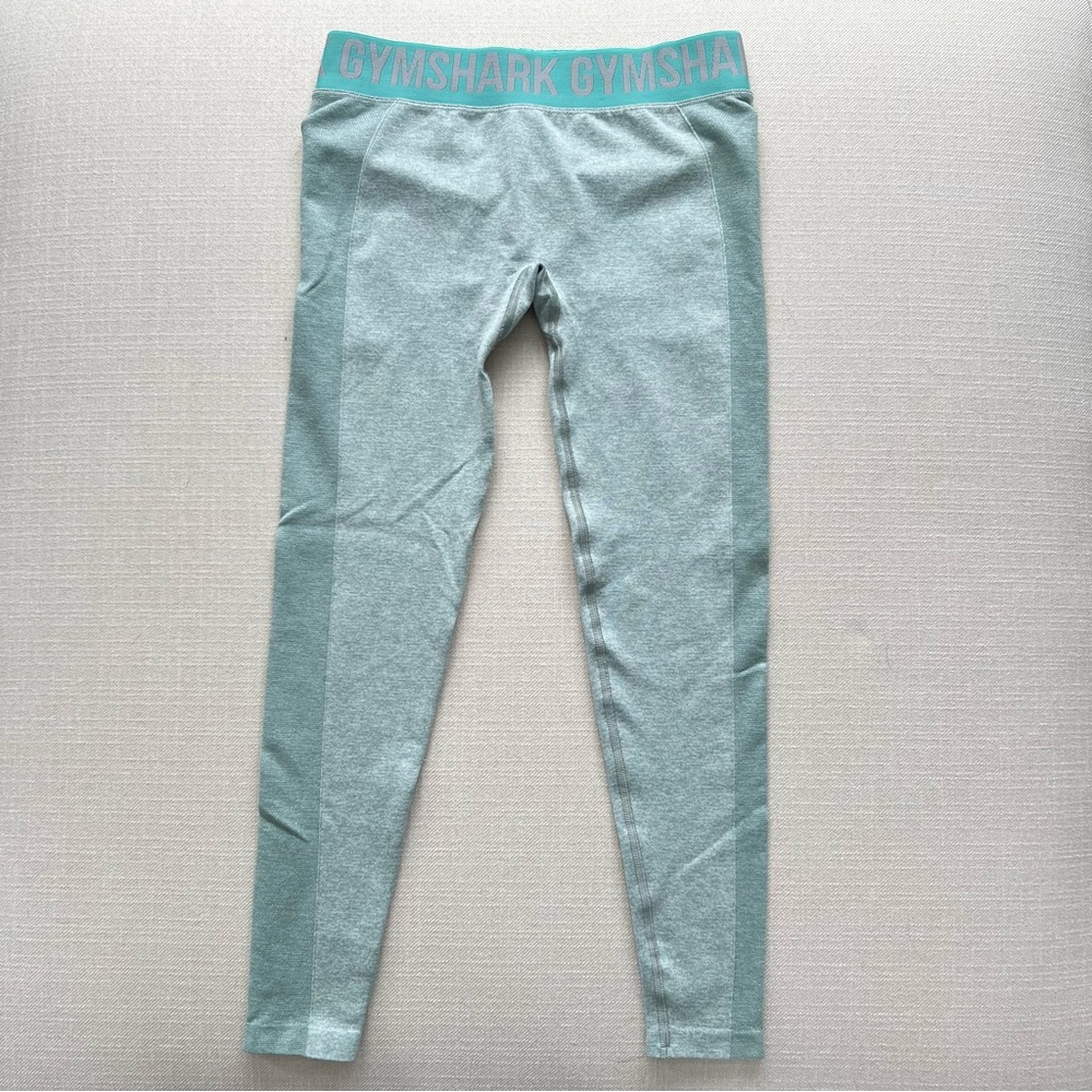 Gymshark Women's Teal Aqua Blue Leggings M
